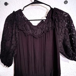 Black Midi H&M Dress